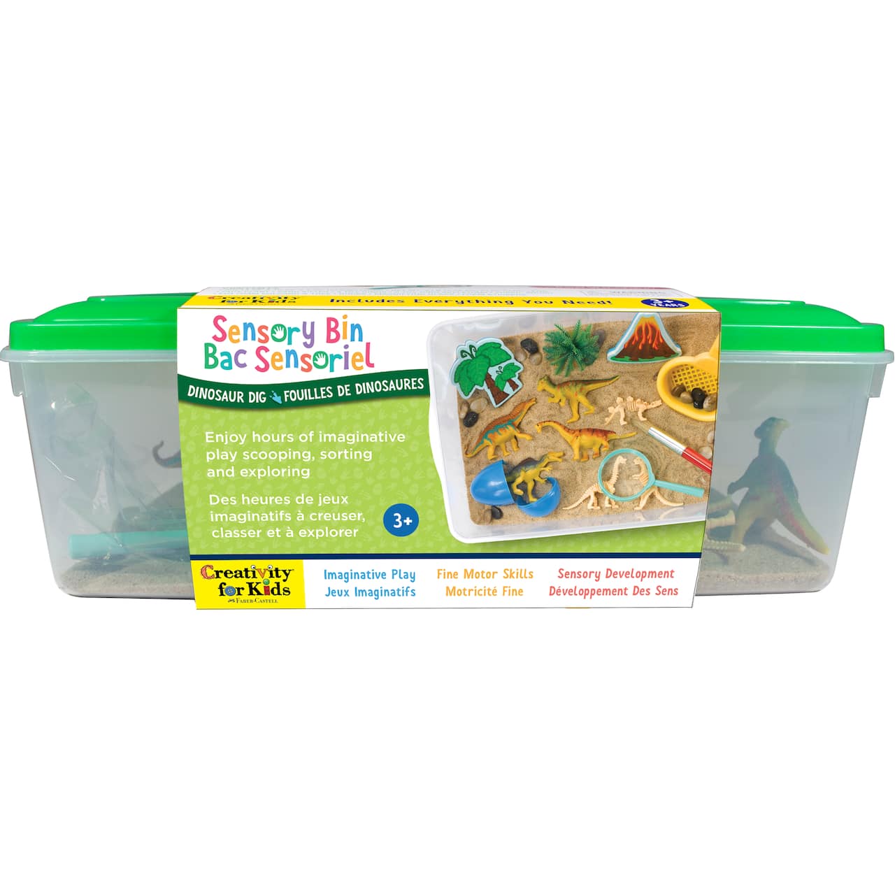8 Pack: Creativity for Kids® Dinosaur Dig Sensory Bin